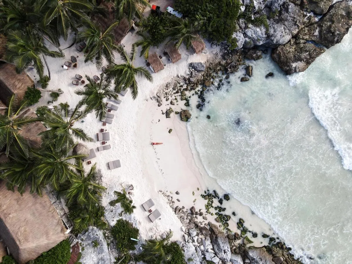 ***  Diamante K - Inside Tulum National Park Hotell Mexiko