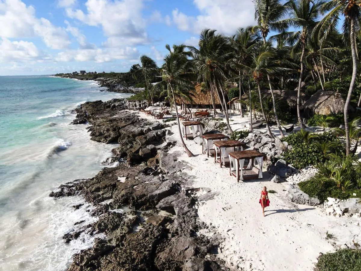 Diamante K - Inside Tulum National Park Hotell